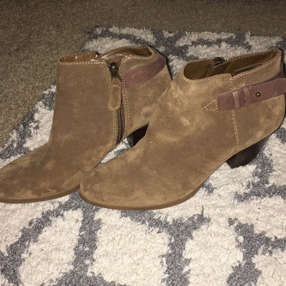 Brown booties